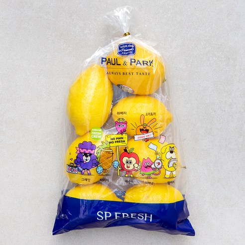 폴앤박 레몬, 800g(6~7입), 3개
