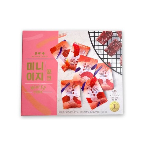 비첸향 미니이지포크380g, 쇼핑백:쇼핑백 동봉안함, 380g