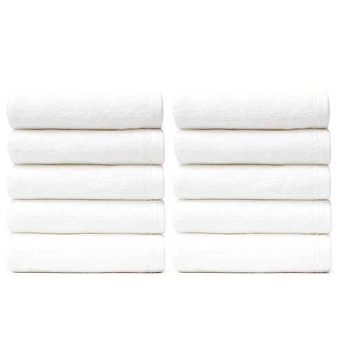 타월톡톡 호텔수건 30수 140g, 그레이, 10장