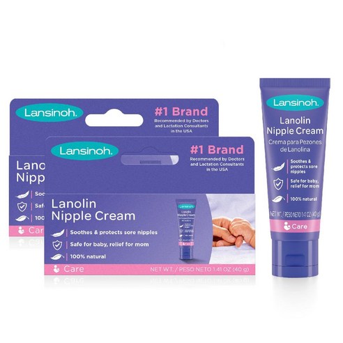 라놀린 크림 40g 2개 예비맘 출산 선물 임산부 산모크림 보습 Lansinoh