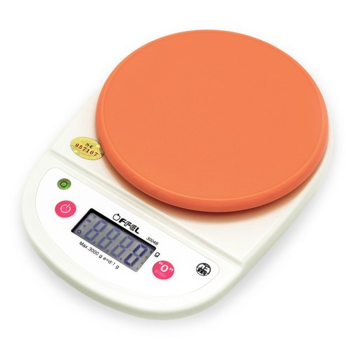 오펠 3kg 대용량 주방저울, 화이트, OF-3004B