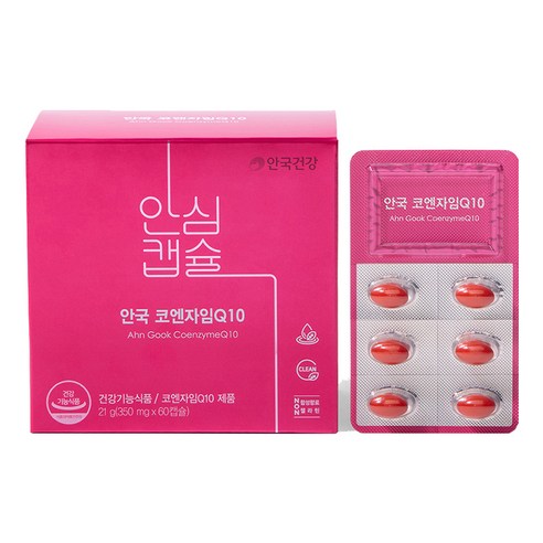 안국 코엔자임 Q10, 60정, 4개
