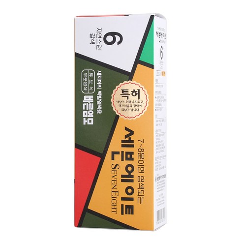 동성제약 세븐에이트 새치 염색제 리필, 5호 진한밤색, 9개