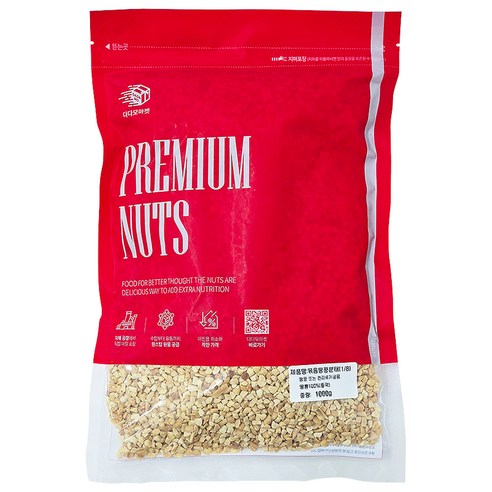 다다모마켓 볶음 땅콩 분태 1/8, 500g, 1개
