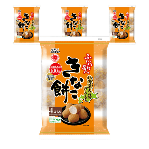 훈와리메이진 콩가루 모찌 스낵, 75g, 18개