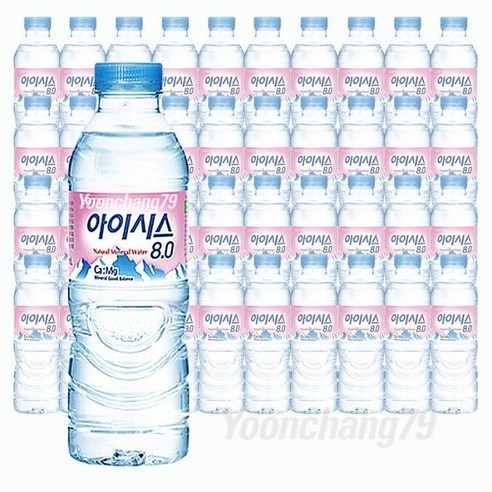 기타 []롯데아이시스8.0500mlx40개생수물, 500ml, 20개