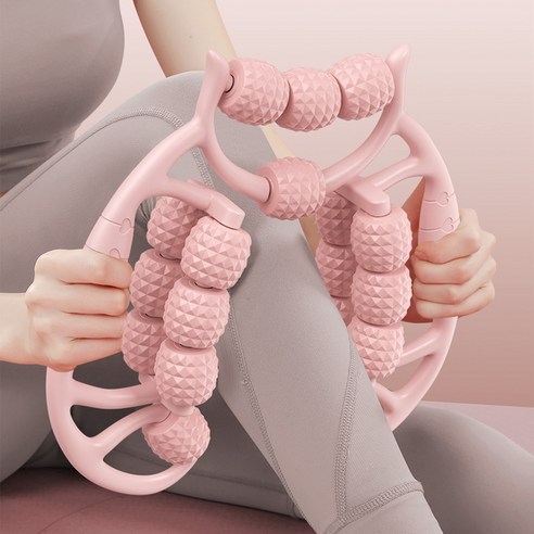알타파 종아리 롤러 스포츠 마사지릴 전신 지압 종아리 붓기, 그린, 1개