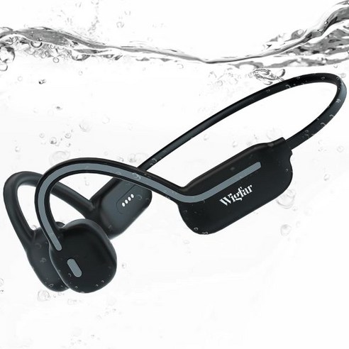 골전도 헤드폰 수영 Ipx8 방수 MP3 모드 내장 및 32GB 메모리 카드 달리기 일상 사용에 적합한 수영용 수중, 1개