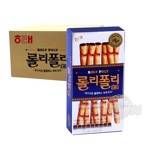 해태제과 롤리폴리 초코, 62g, 36개