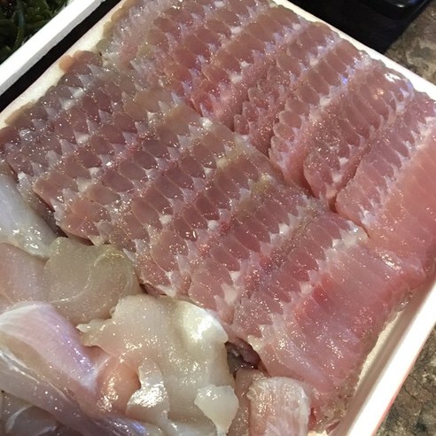 [전라김치] 영산포 홍어회모듬500g(4~5인분 초장포함), 1박스, 500g(중간삭힘)