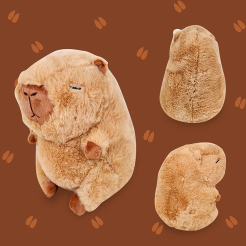 엄마랑 아이랑 카피바라 인형, B.말랑말랑 거북이 가방 카피바라