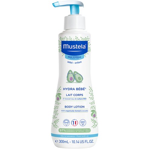 무스텔라 이드라 베베 바디로션, 300ml, 3개