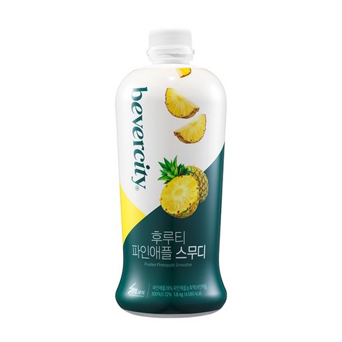 세미 베버시티 후루티 파인애플 스무디, 1.8kg, 2개