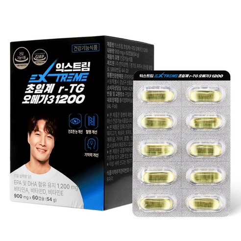 익스트림 초임계 알티지 오메가3 1200, 1개, 54g