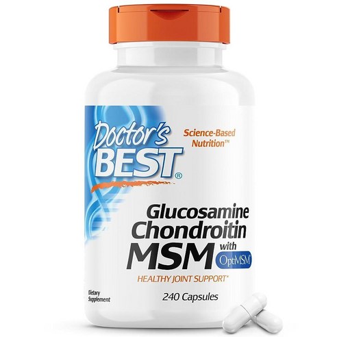 닥터스베스트 글루코사민 콘드로이틴 MSM 360정, 240 Count (Pack of 1)