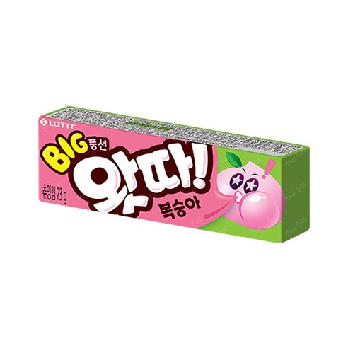 롯데 왓따 복숭아, 30개, 23g