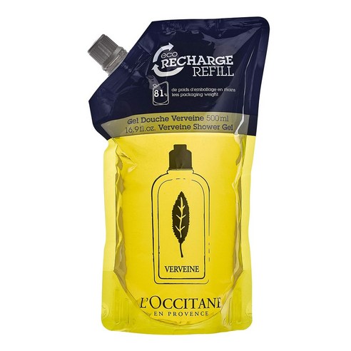 L'OCCITANE Verbena 록시땅 버베나 샤워 젤 리필 500ml, 1개