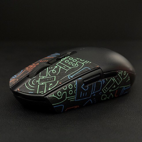 Logitech G304 무선 마우스 용 그립 테이프 스케이트 핸드메이드 스티커 미끄럼 방지 도마뱀 스킨 미포함, [09] A9, 02 A9, 한개옵션2