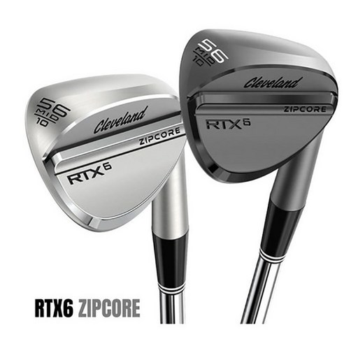 Cleverland RTX6 ZIPCORE 투어사틴 MID 10스틸 웨지 DG S200, 투어사틴(실버), 60°