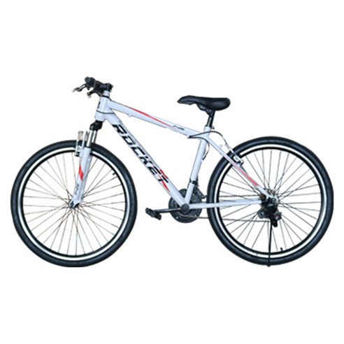 닥터바이크 서스펜션 66cm 26인치 21단 스틸프레임 MTB 자전거 F-26S ROCKET, 블랙 + 레드, 170cm