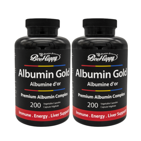 캐나다 알부민 골드 1500mg 200캡슐 2병 알부민효능 영양제, 2개, 1500ml