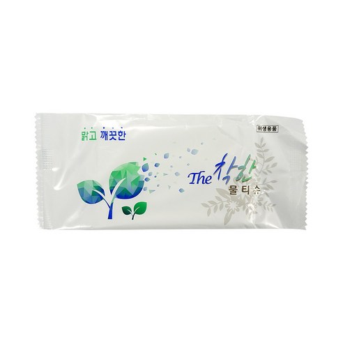 The착한물티슈 60 업소용물티슈 일회용 대용량 개별포장 400매 800매, 1박스, 60g, 800개입