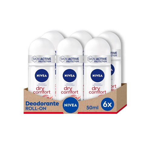 니베아 데오드란트 롤온 드라이 콤포트 50ml, 1개