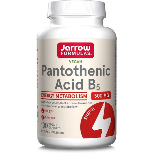 재로우 판토텐산 B5 500mg 캡슐, 100정, 3개