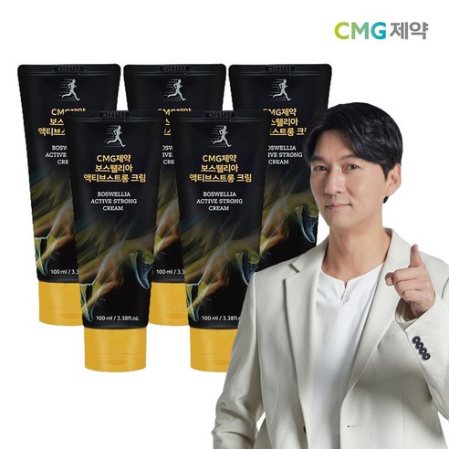 CMG제약 보스웰리아 액티브스트롱 크림, 6개, 100ml