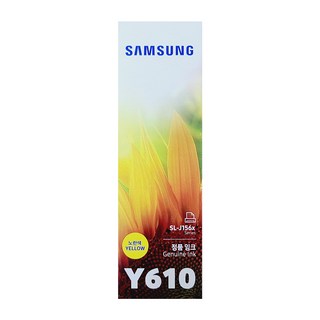 삼성 INK-K610 C610 M610 Y610 잉크 SL-T1670W T1670 T1672W J1560W, 노랑(INK-Y610), 1개