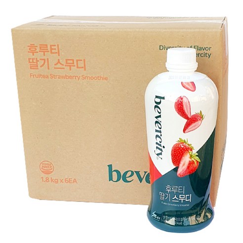 세미 후르티 딸기스무디 1.8kg, 3개