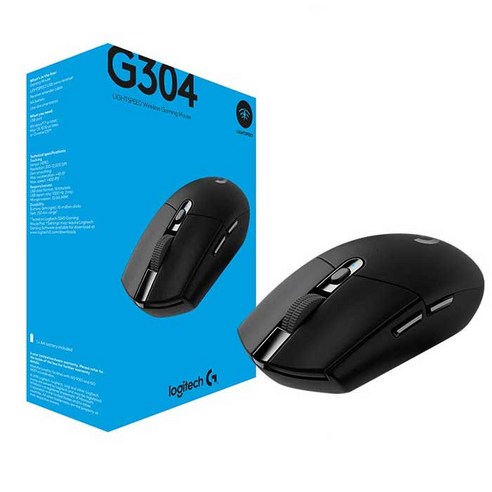로지텍G G304 게이밍 무선마우스 화이트 (정품박스 2년AS 안전포장) 무선 마우스, 블랙, 로지텍 G304 정품박스