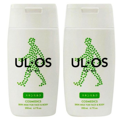 우르오스 스킨 로션 200ml x 2 / 올인원 밀크 우로스 우루스 바디 지성 맨솔루션, 2개