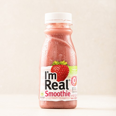 아임리얼 스무디 마이 스트로베리, 190ml, 6개