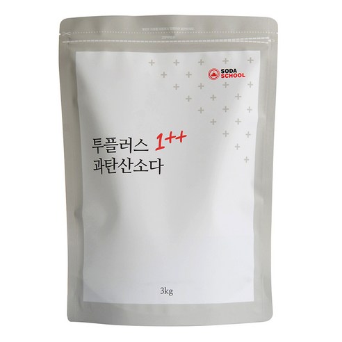 소다스쿨 투플러스 과탄산소다, 1개, 3kg