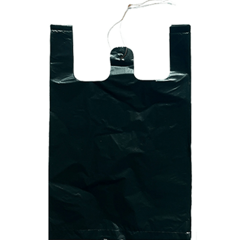 이쁜이봉투 손잡이 일반 비닐 검정, 15L, 160개