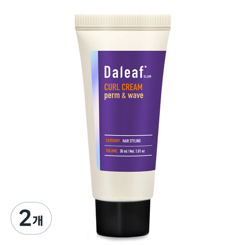 달리프 글램 컬크림, 30ml, 2개