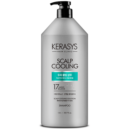 케라시스 두피쿨링 클리닉 단백질 샴푸, 1.5L, 1개