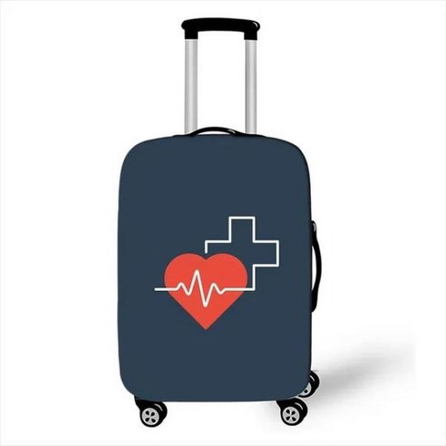 의료 청진기 주사기 ECG 인쇄 수하물 커버 여행 액세서리 탄성 방진 보호
