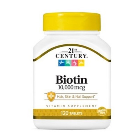 21세기센트리 비오틴 10000mcg 타블렛, 120정, 4개