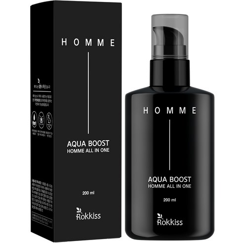 록키스 아쿠아 부스트 옴므 올인원, 200ml, 2개