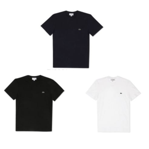 라코스테 LACOSTE 반팔티셔츠 기본티 3종 택1
