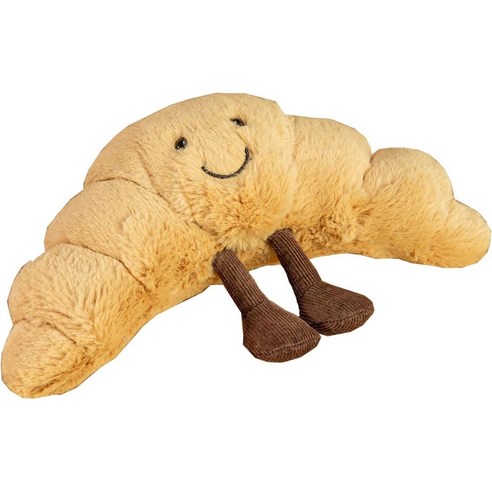 젤리캣 크루아상 귀여운 소프트 애착인형 선물 장난감 22cm, 크루아상 (미국 직배송)