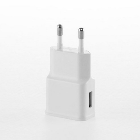 여행용 USB 충전 어댑터 갤럭시 스마트폰충전기 5V 1.2A, USB 아답터, 1개