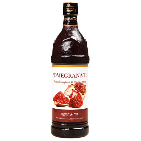 [차전에프앤비] 자연에서 온 석류 900ml 석류즙, 2개