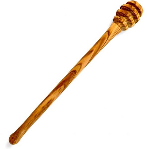 ELAR WOODEN 올리브 우드 허니디퍼 6인치 허니스틱 384856