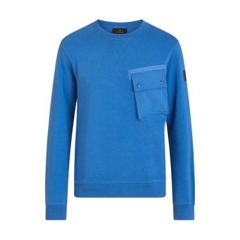 벨스타프 Belstaff SURGE CREWNECK FORWARD BLUE