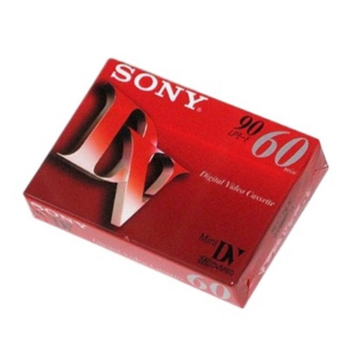 (6mm)5P 소니 미니 비디오 카세트테이프 60분 공테이프 고급스러운, 5개