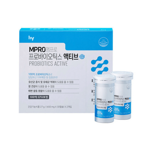 MPRO 프로바이오틱스 액티브 1개월분, 27g, 6개