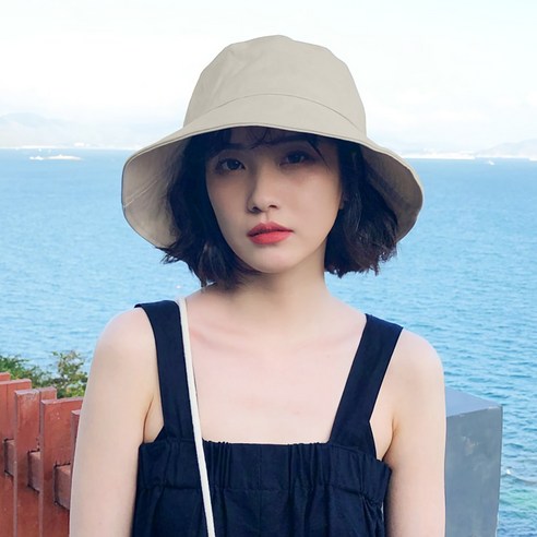 버스켓 여성 버킷햇 여자 벙거지모자